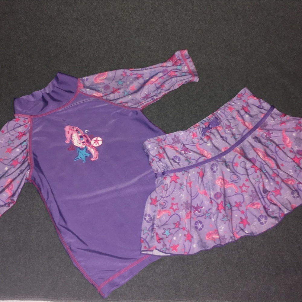 UV Skinz Swimsuit-Girls Size 6